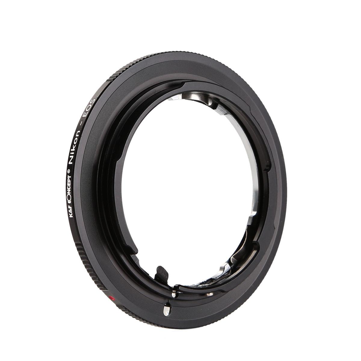 Redukce K&F Concept z objektivu Nikon na Canon EOS