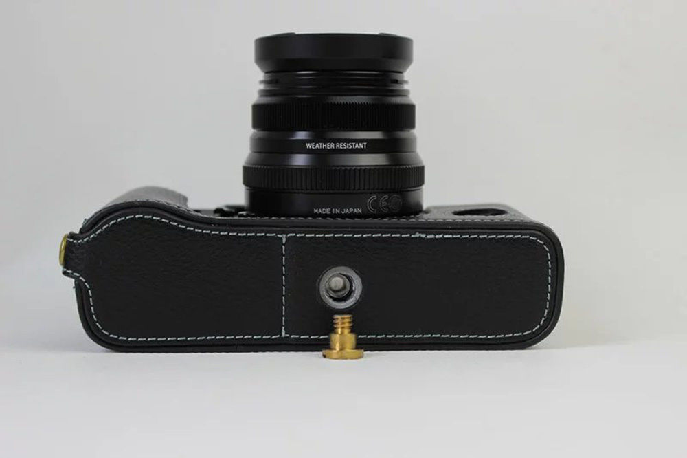 Kožené pouzdro pro FUJIFILM X-PRO 2 černé