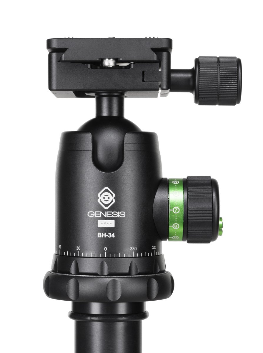 Profesionální stativ GENESIS A3 + hlava BH34 kit