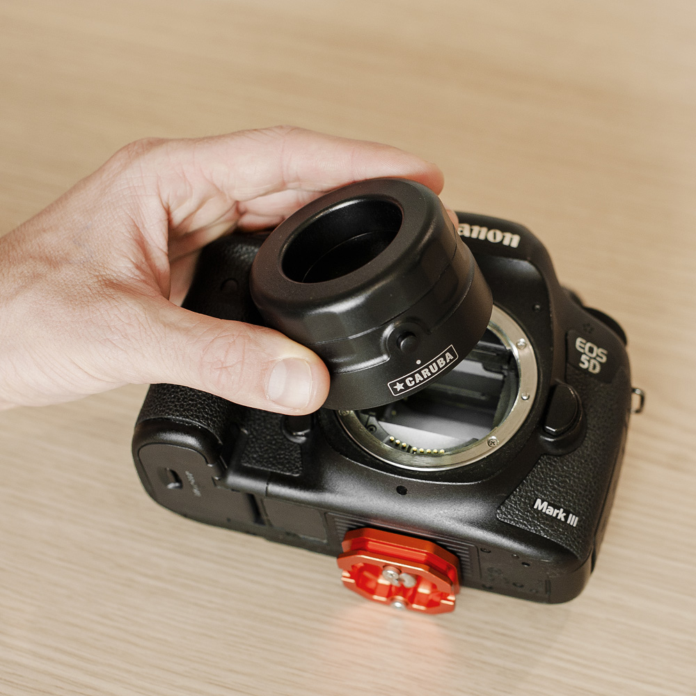 Caruba Sensor Loupe, lupa s osvětlením pro čištění snímače u fotoaparátu