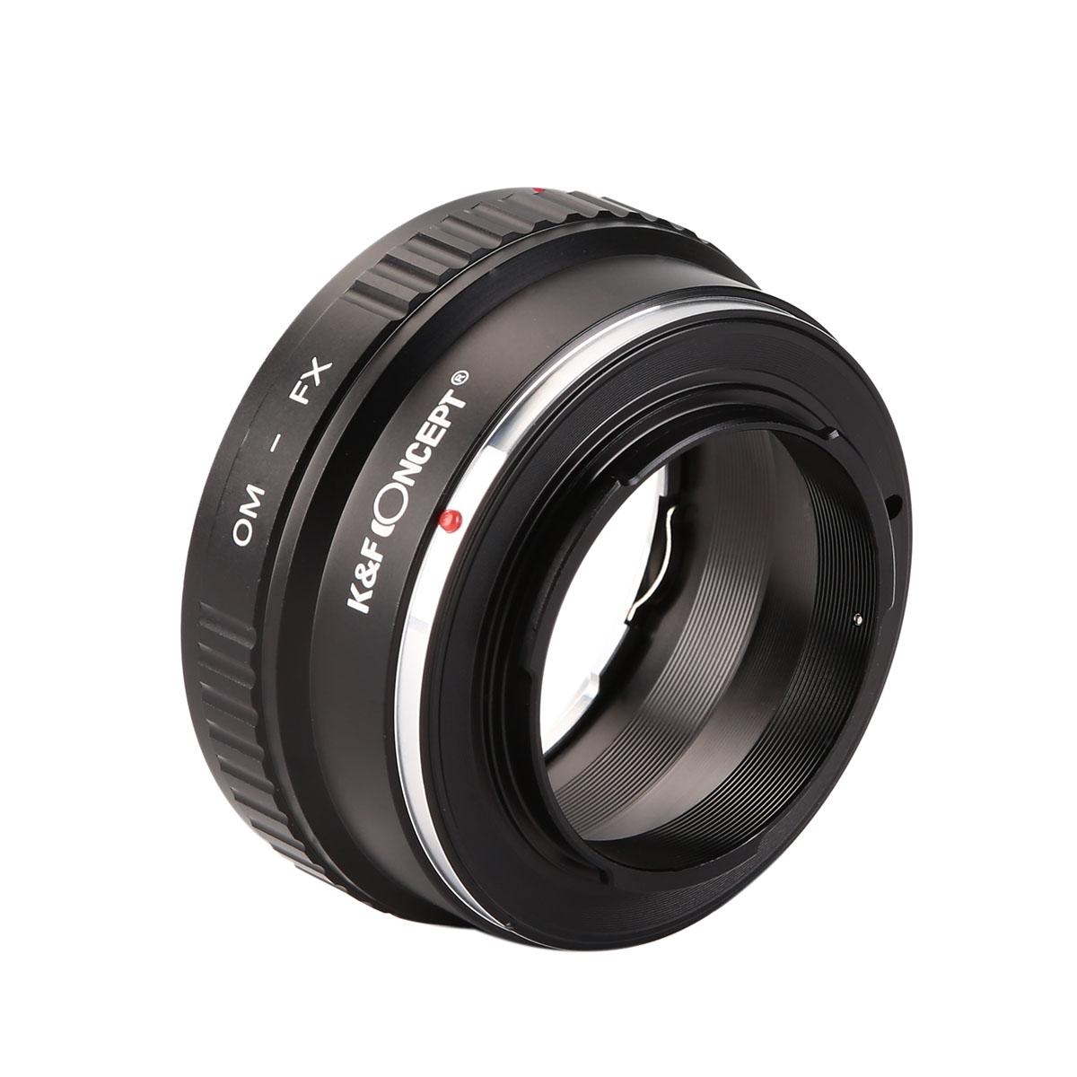 Redukce K&F Concept z objektivu Olympus OM na Fujifilm X
