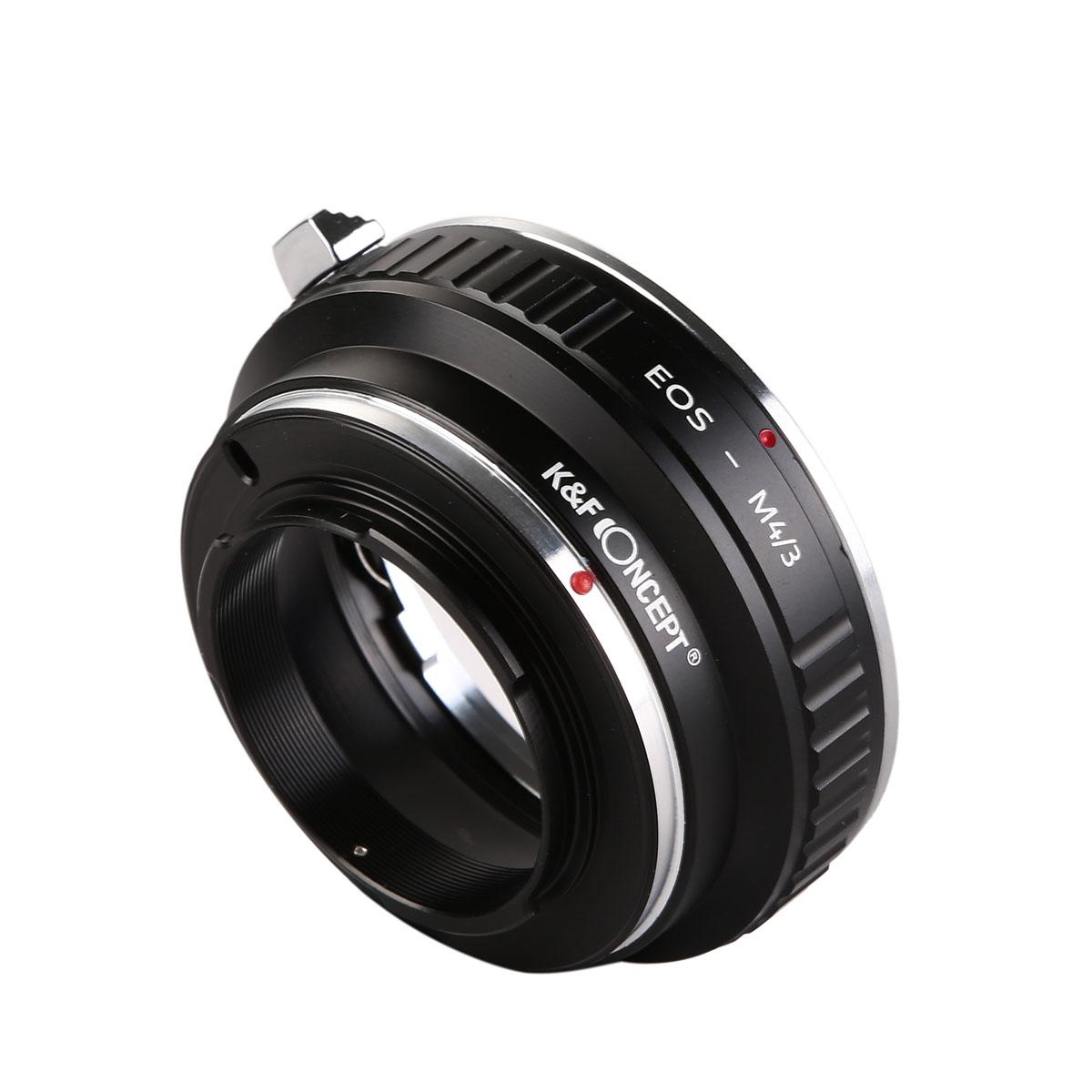Redukce K&F Concept z objektivu Canon EOS na OLYMPUS micro 4/3