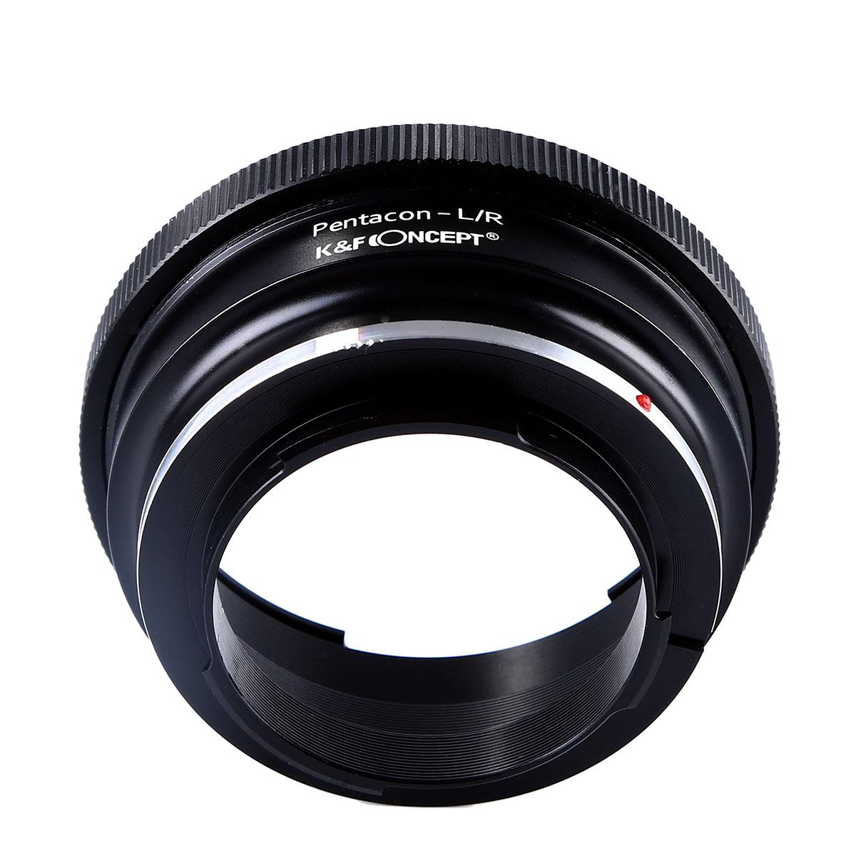 Redukce K&F Concept z Pentacon SIX na Leica R