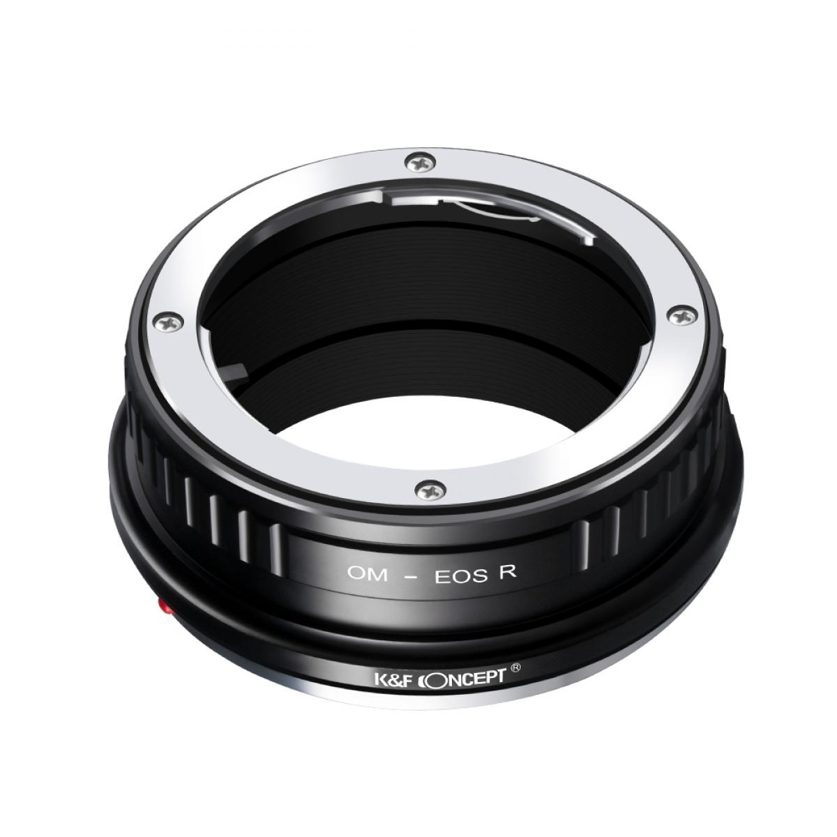 Redukce K&F Concept z objektivu Olympus OM na CANON EOS R