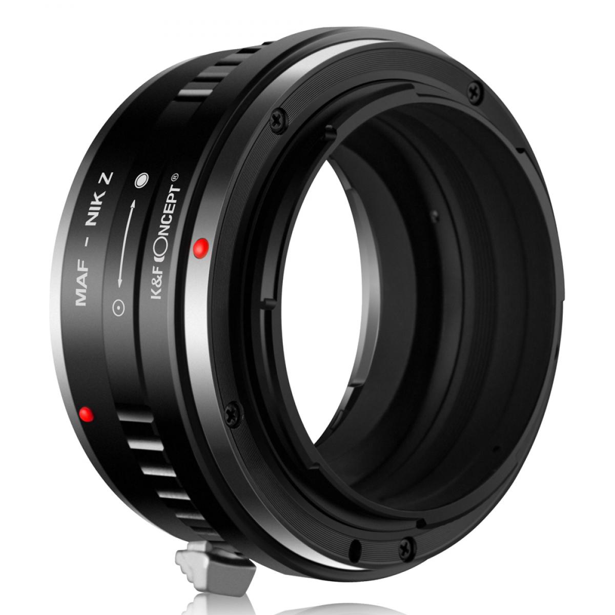 Redukce K&F Concept z objektivu Minolta A / Sony A na Nikon Z