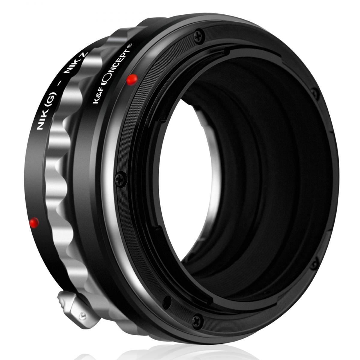 Redukce K&F Concept z objektivu Nikon G na Nikon Z