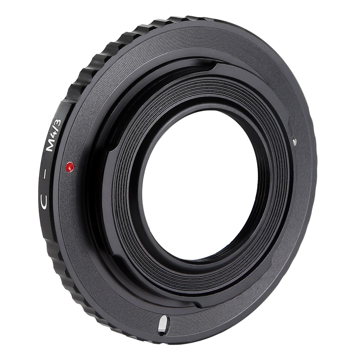 Redukce K&F Concept z objektivu C mount na OLYMPUS micro 4/3