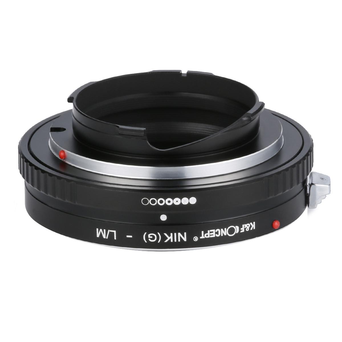 Redukce K&F Concept z Nikon G/F/Ai/Ais/D na Leica M