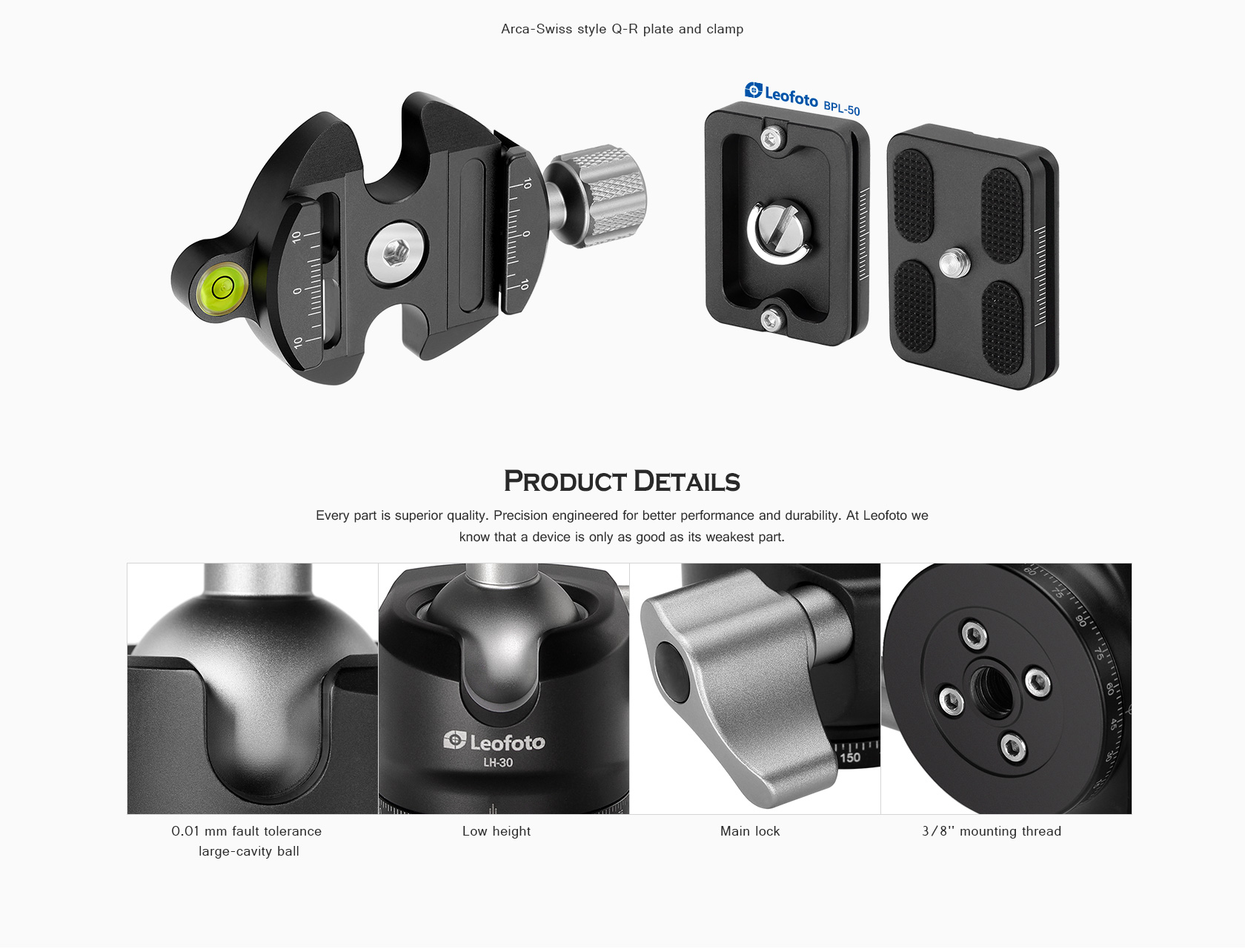 Tripod Leofoto Ranger LS-254C s hlavou LH30