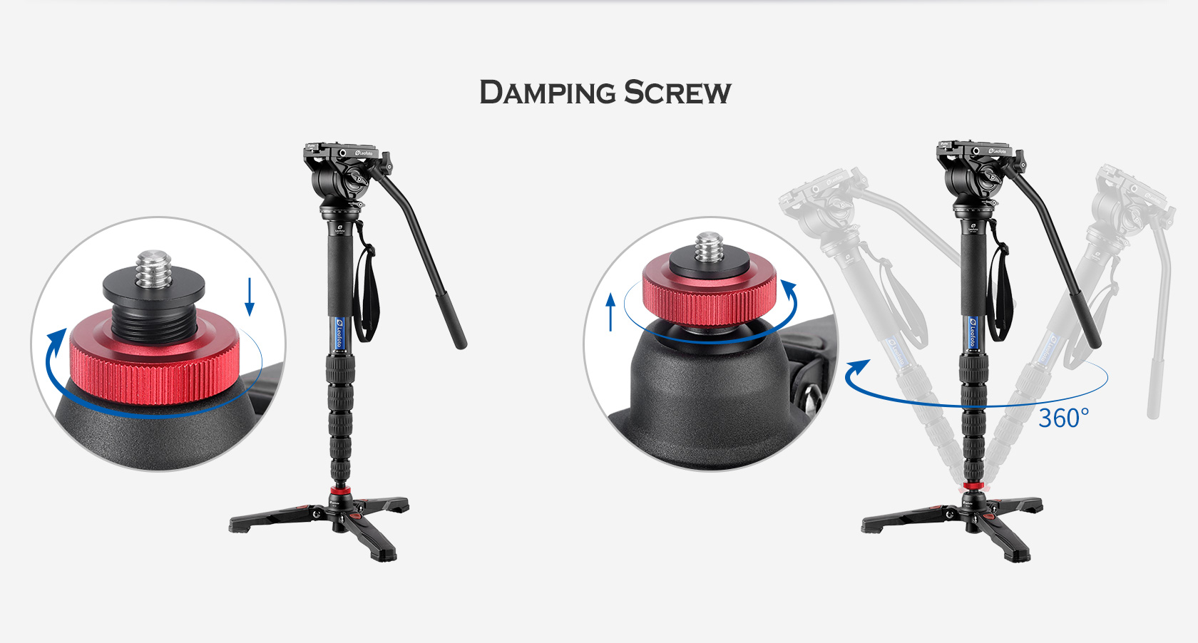 Základna pro monopod Leofoto VD-02