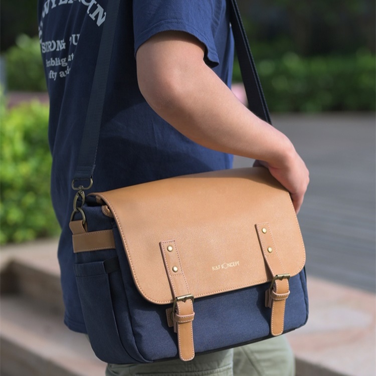 K&F Concept foto brašna přes rameno KF13.062V1 modrá