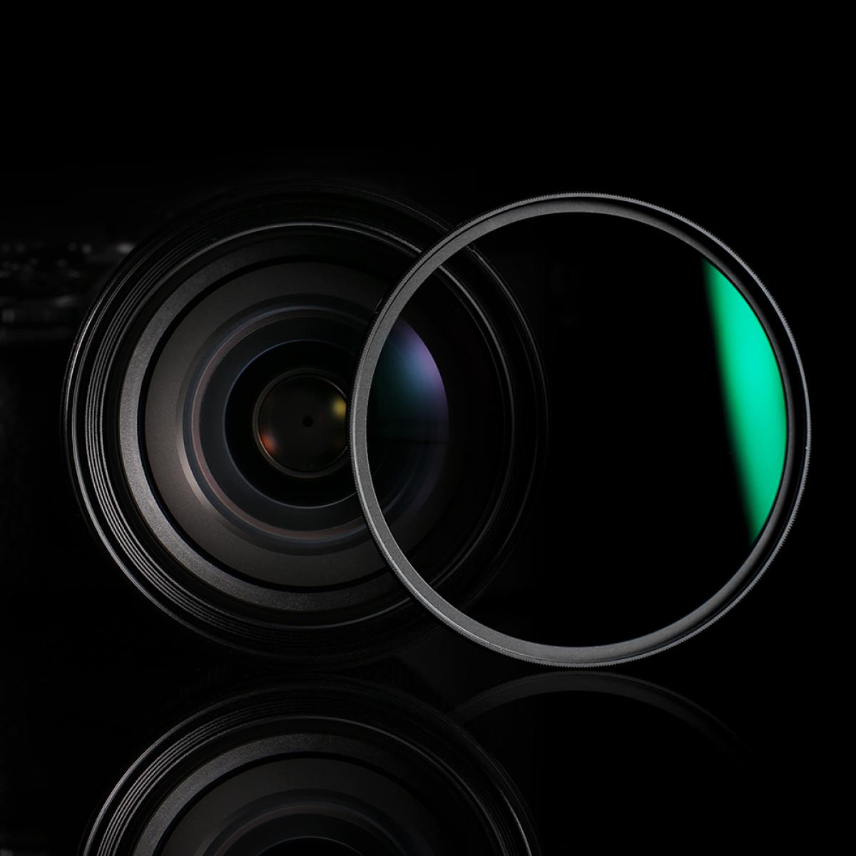 K&F Concept MC UV SLIM filtr 37 mm, GREEN MULTI-COATED, GERMAN OPTICS