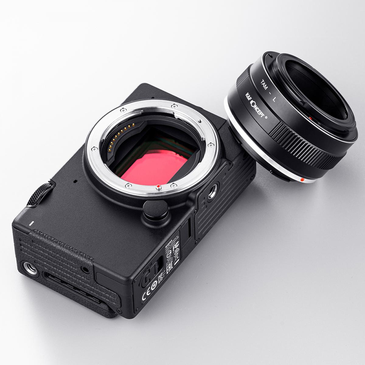 Redukce K&F Concept z objektivu Tamron Adaptall 2 na LEICA L