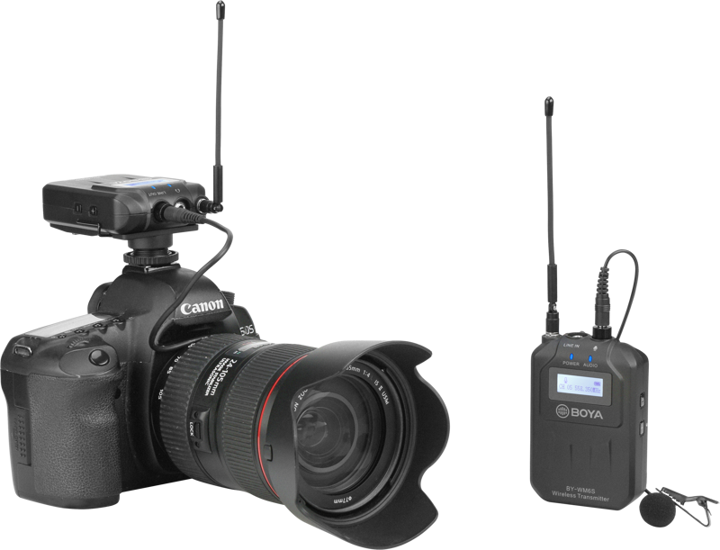 Bezdrátový mikrofonní systém BY-WM6S / UHF Wireless Microphone System