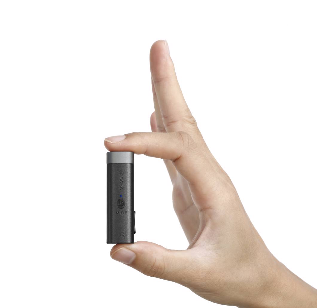 Bezdrátový mikrofonní systém BY-WM3U / 2.4G Mini Wireless Microphone / for Camera, Smartphone, Type-C devices