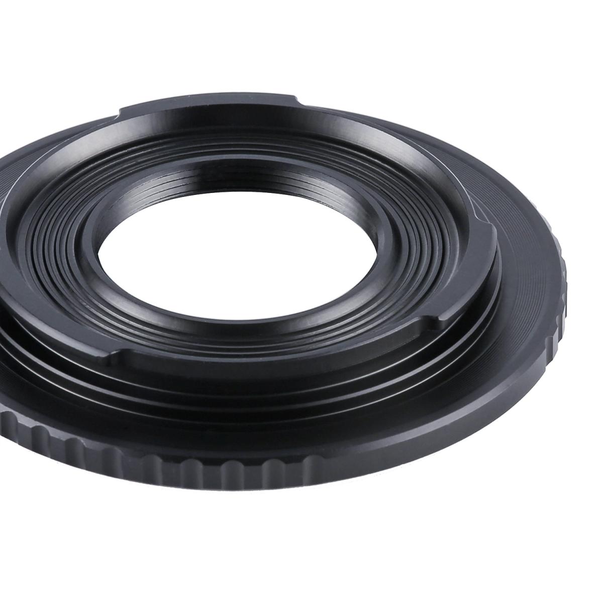 Redukce K&F Concept z objektivu C mount na CANON EOS M