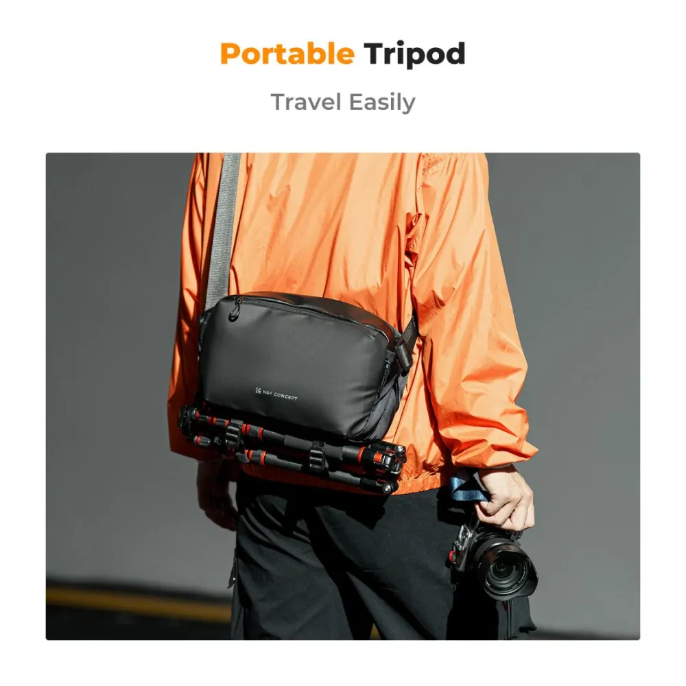 Foto brašna K&F Concept Alpha Sling bag 10L tmavě zelená