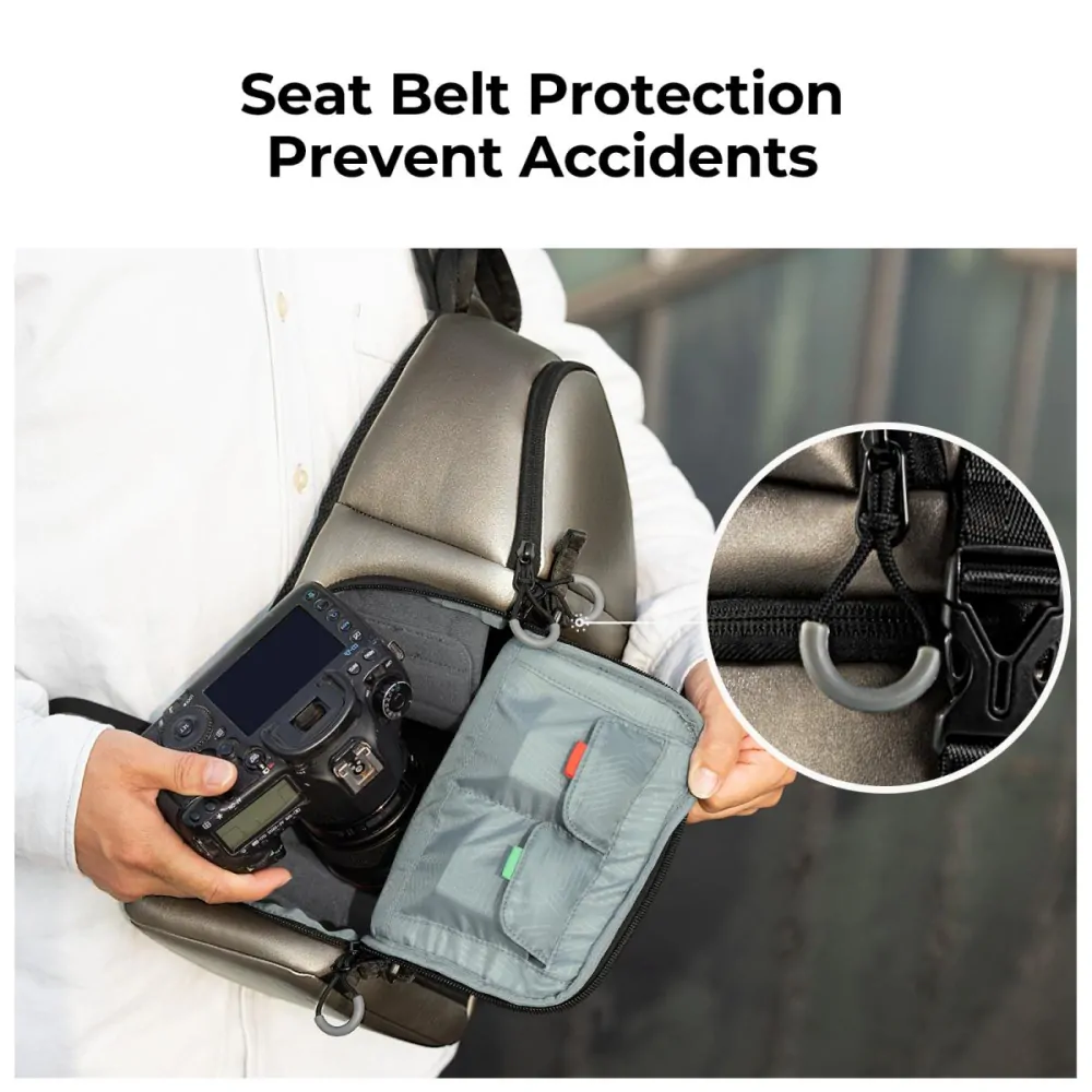 K&F Concept foto batoh 10 l Beta sling Messenger Iron Grey