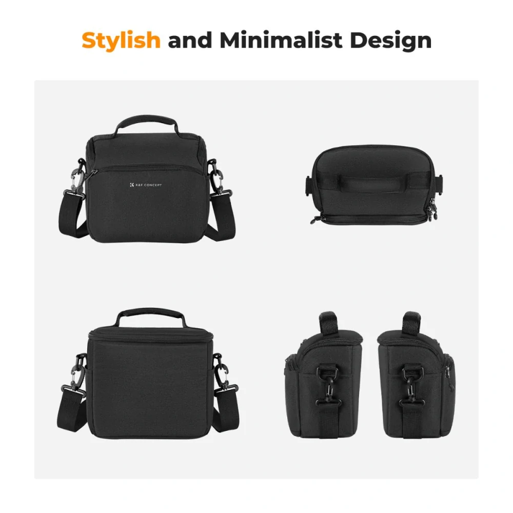 Foto brašna K&F Concept Sling Bag 5L Urban Wander černá