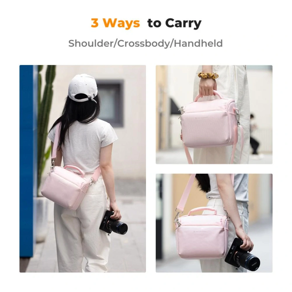 Foto brašna K&F Concept Sling Bag 5L Urban Wander béžová