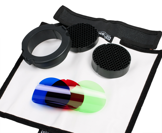SET komínku, voštin 25°+ 45° a barevných filtrů