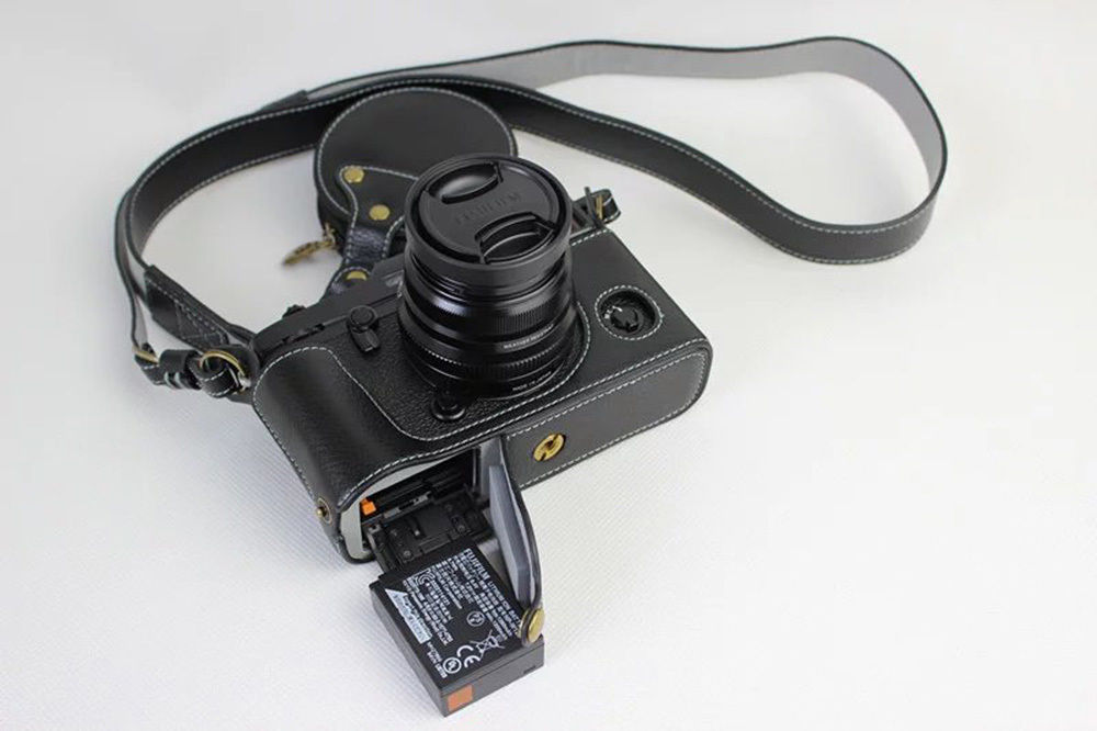 Kožené pouzdro pro FUJIFILM X-PRO 2 černé