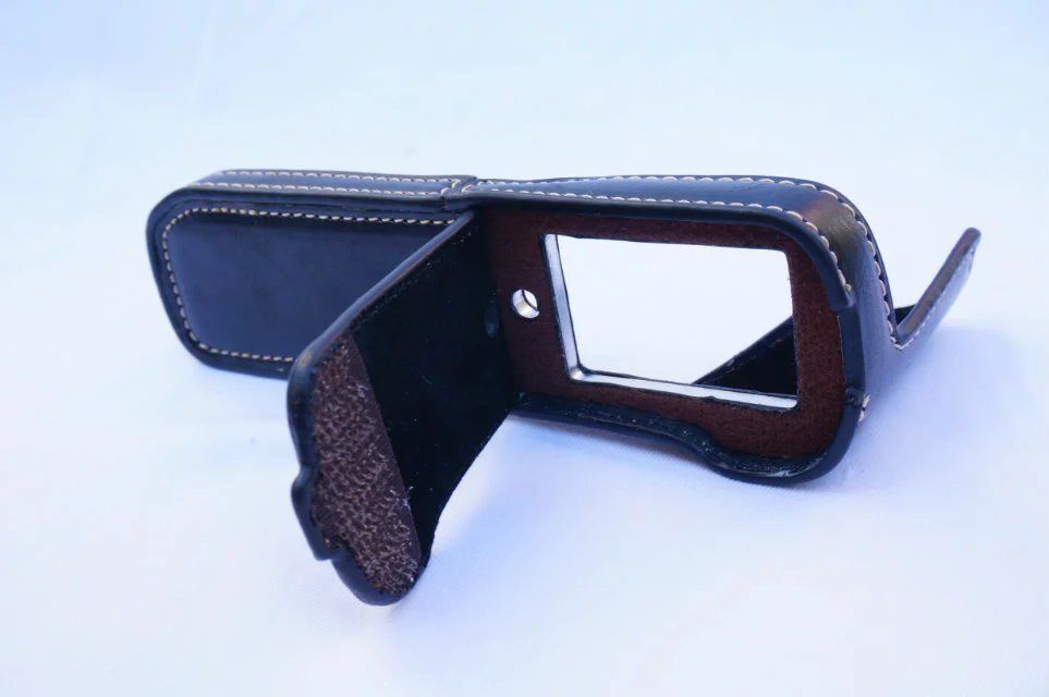 Kožené pouzdro pro FUJIFILM X-PRO 2 modré