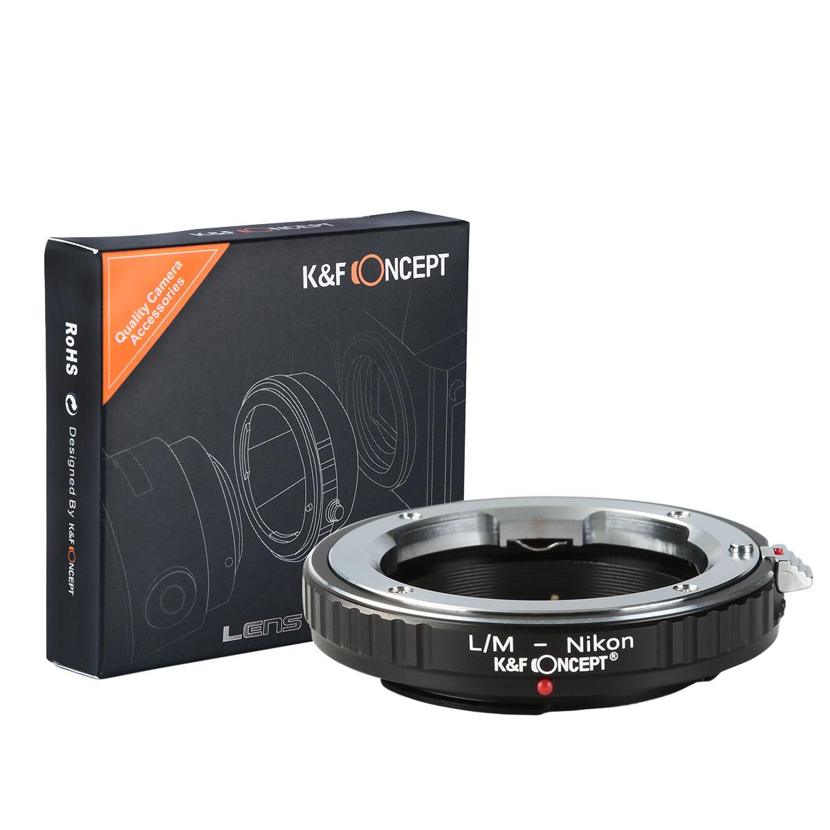 Adaptér K&F Concept z objektivu Leica M na Nikon