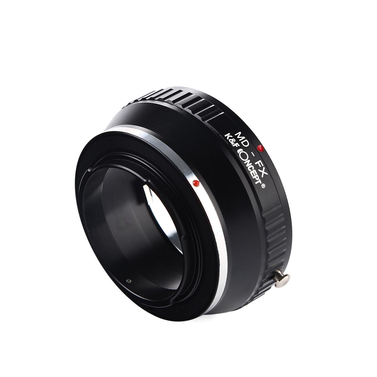 Redukce K&F Concept z objektivu Minolta MD na Fujifilm X
