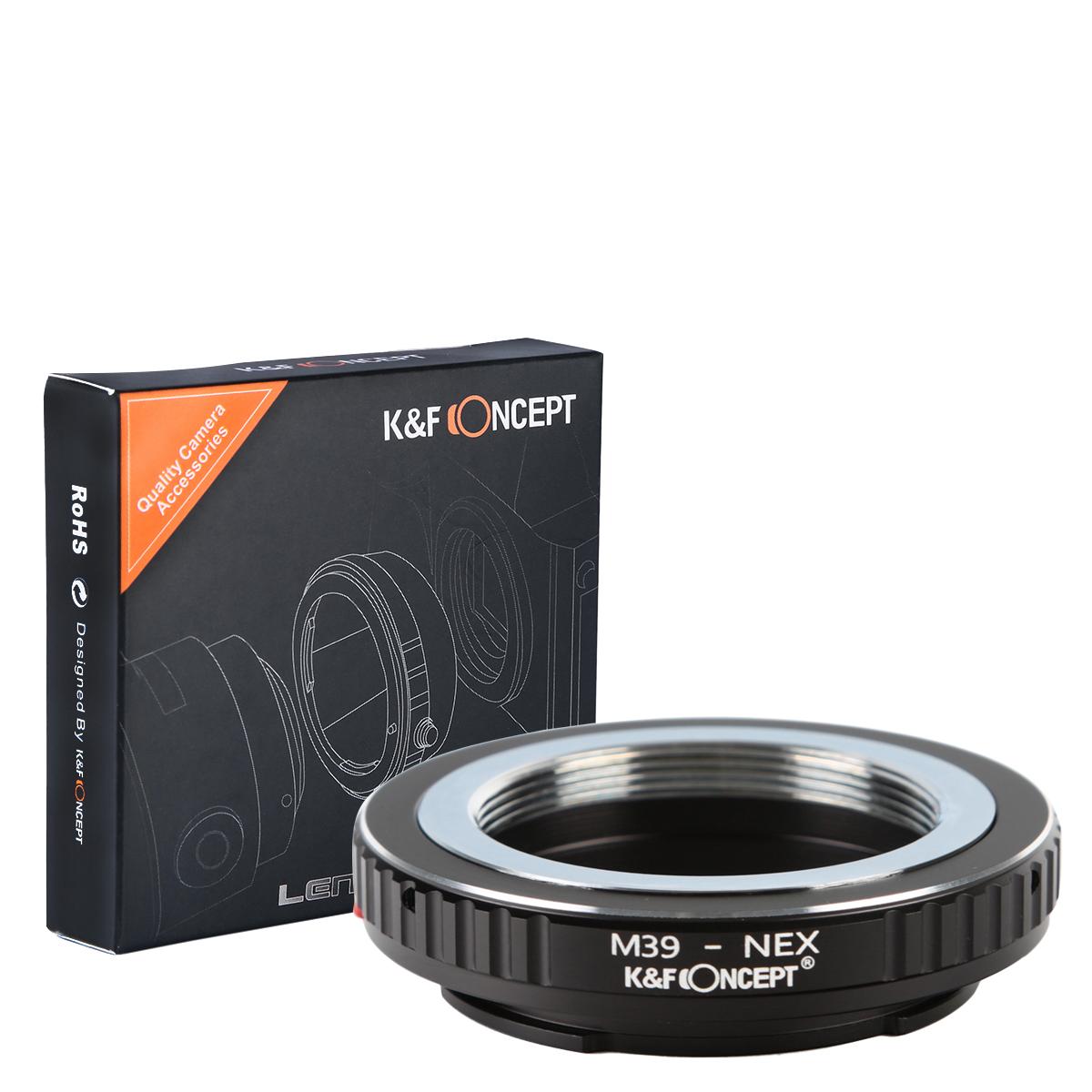 Redukce K&F Concept z objektivu M39 na SONY E