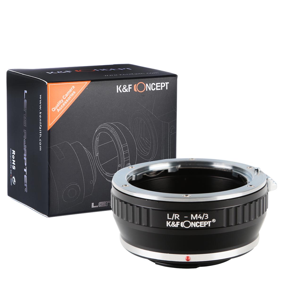 Redukce K&F Concept z objektivu LEICA-R na OLYMPUS micro 4/3