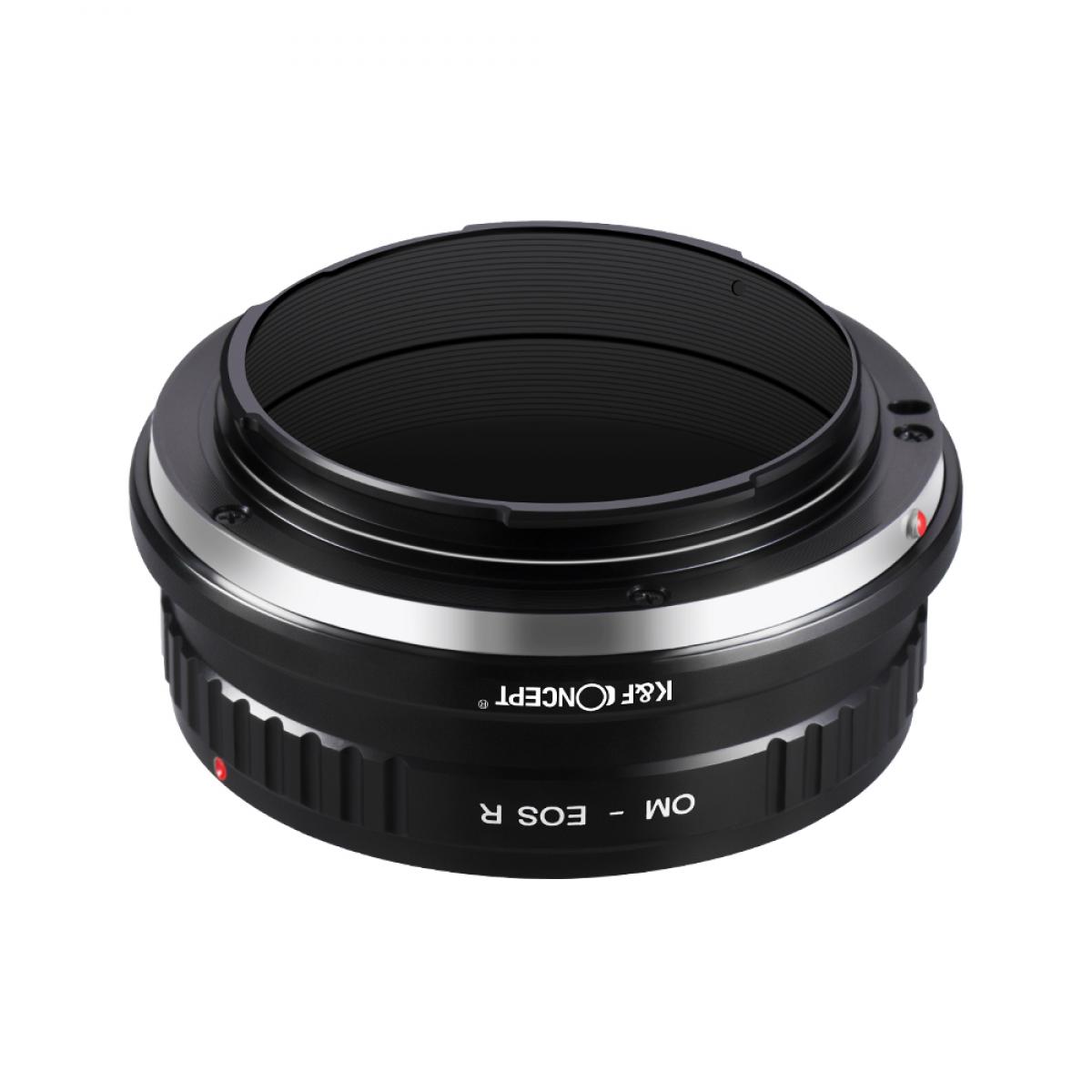 Redukce K&F Concept z objektivu Olympus OM na CANON EOS R