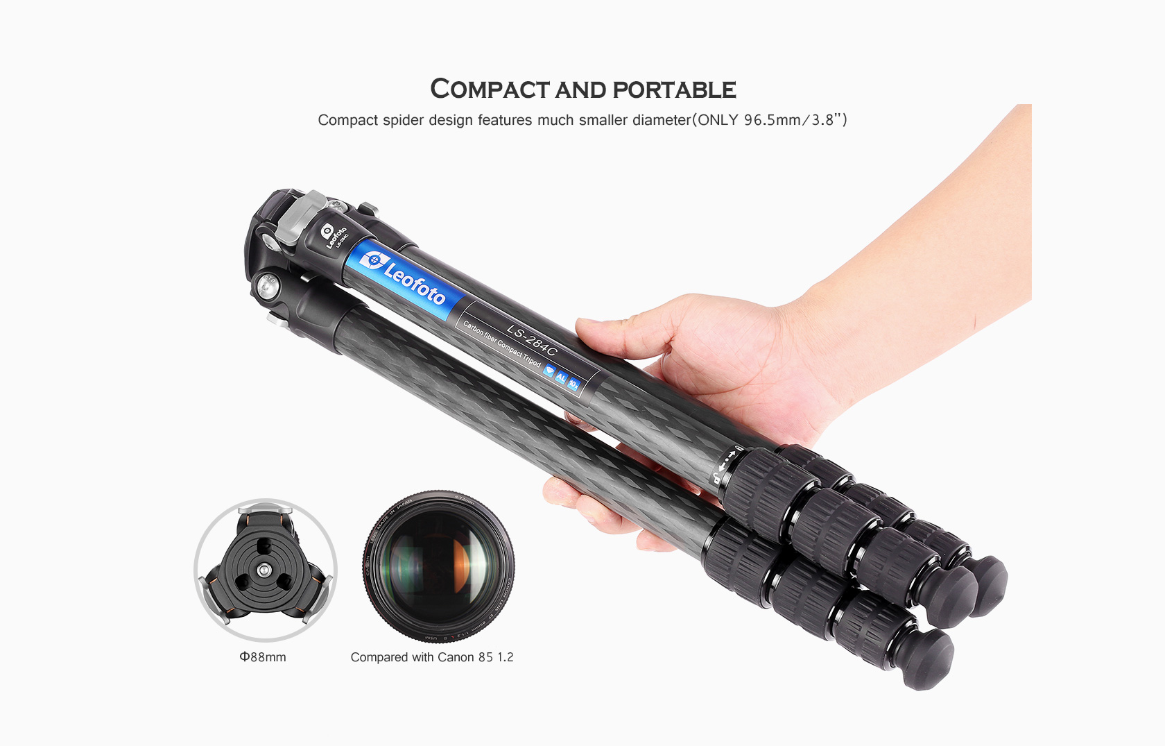 Tripod Leofoto Ranger LS-284C s hlavou LH30