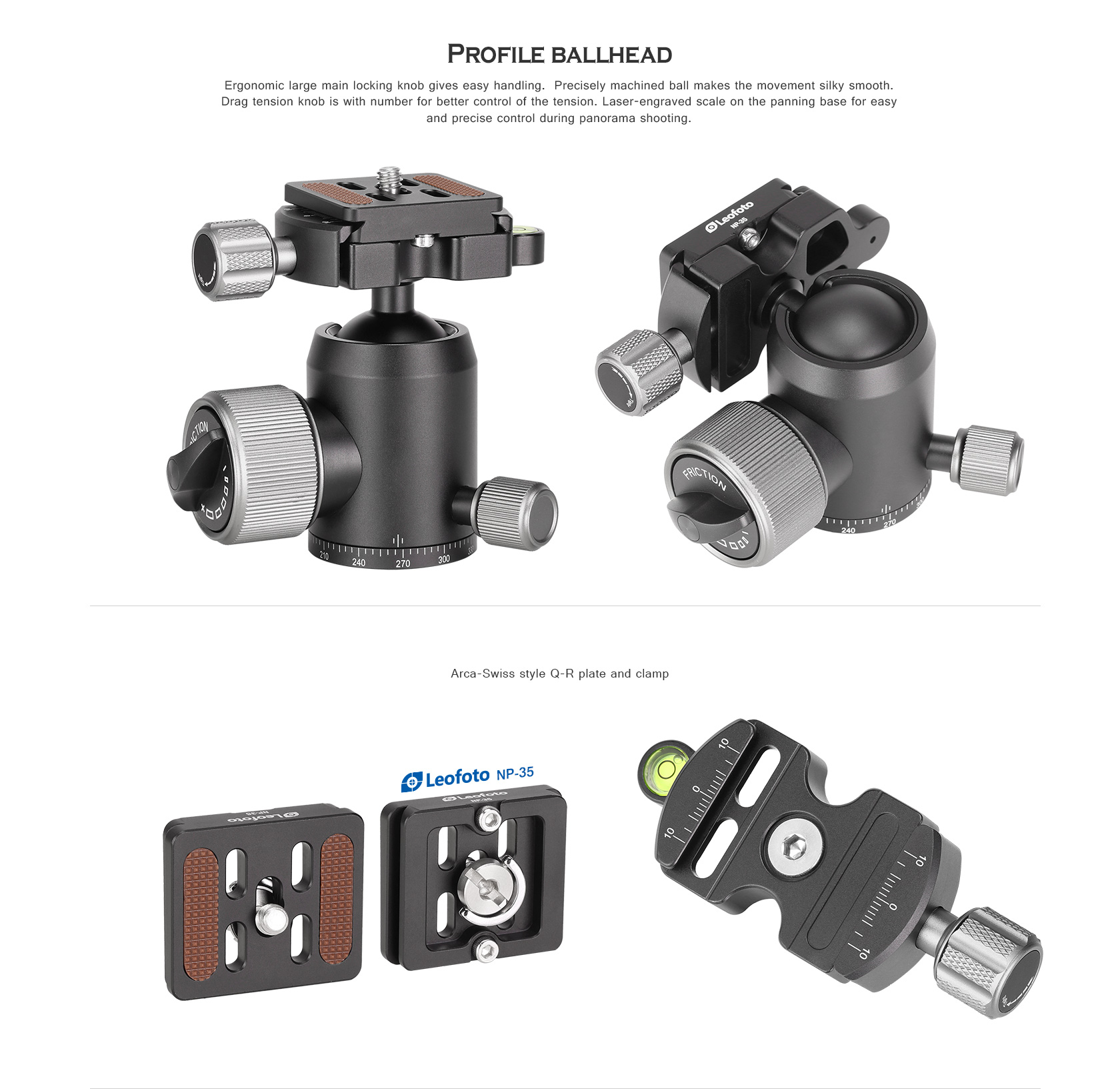 Tripod Leofoto Urban LX-225CT s hlavou XB32q