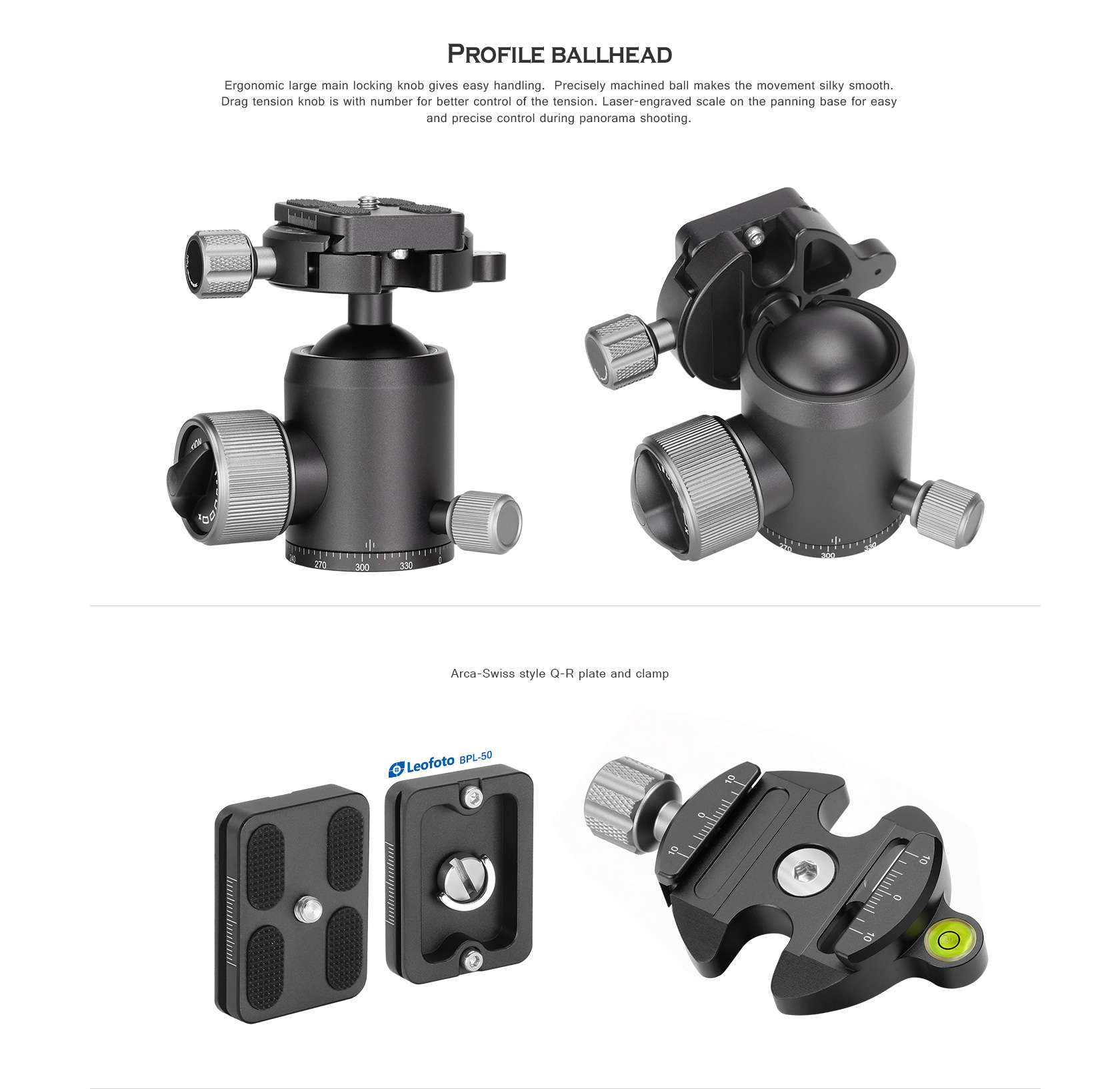 Tripod Leofoto Urban LX-324CT s hlavou XB38