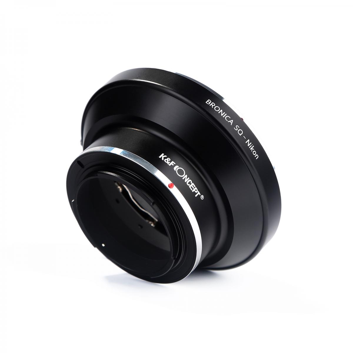 Adaptér K&F Concept z objektivu Bronica SQ na Nikon