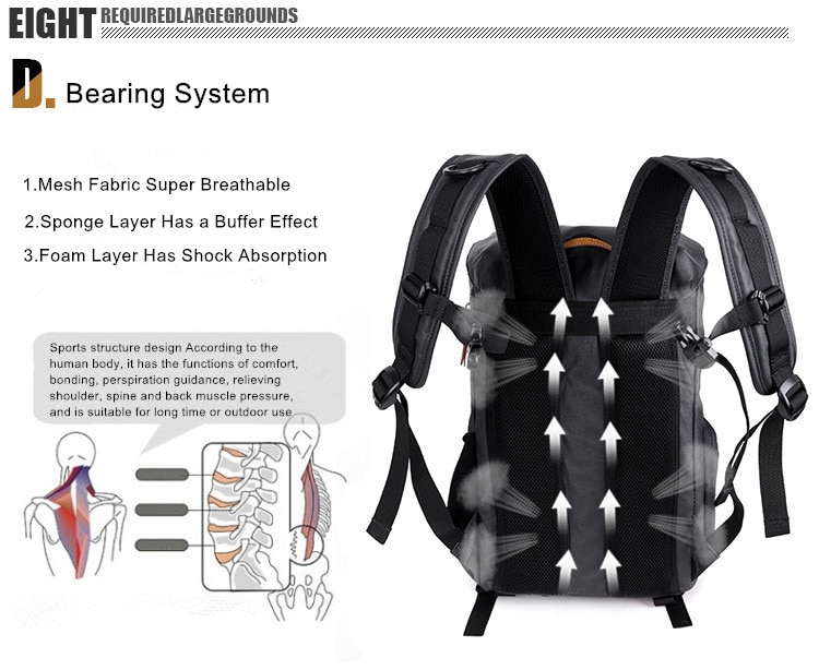 Stylový fotobatoh Vagabund City Khaki