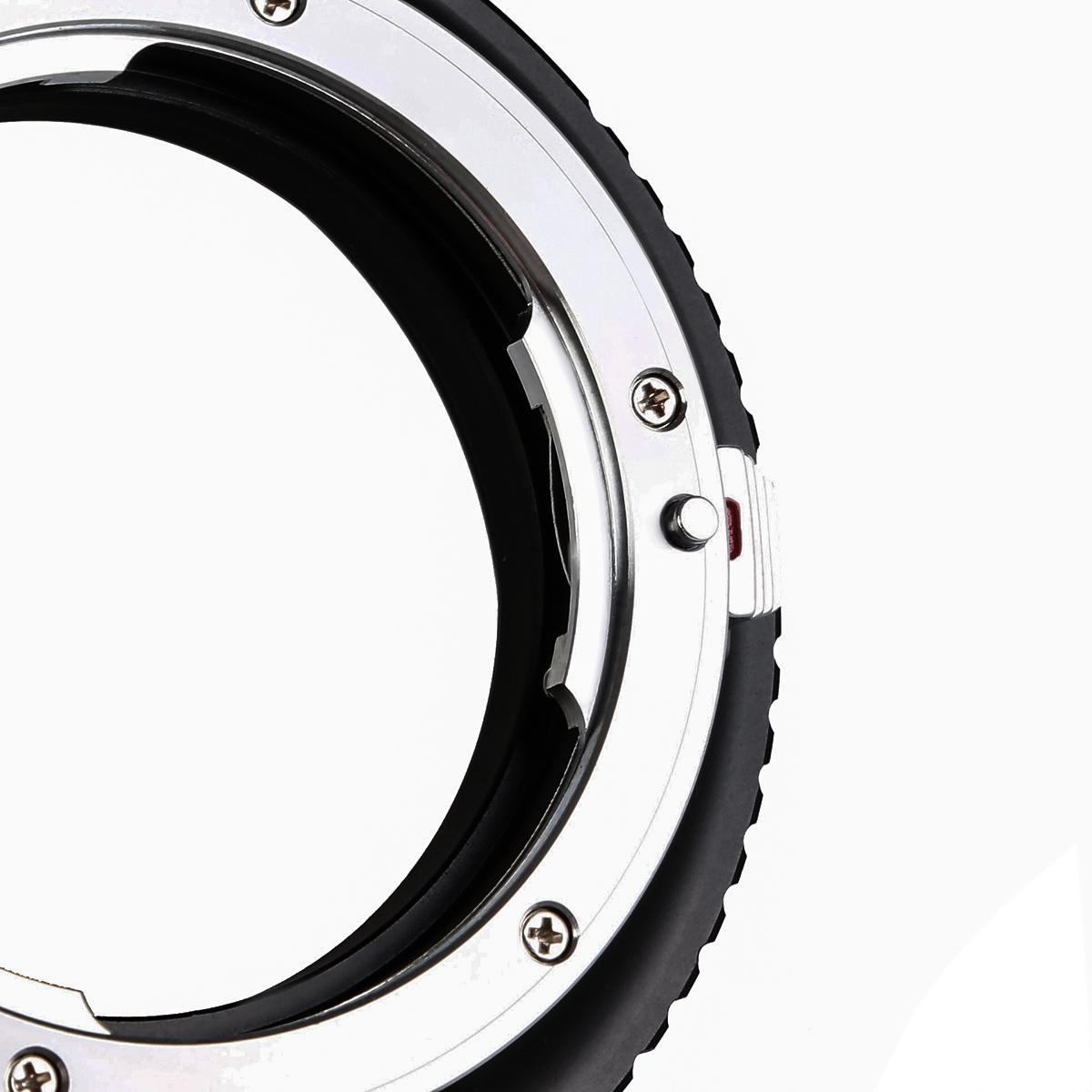 Redukce K&F Concept z objektivu Leica R na FUJI GFX