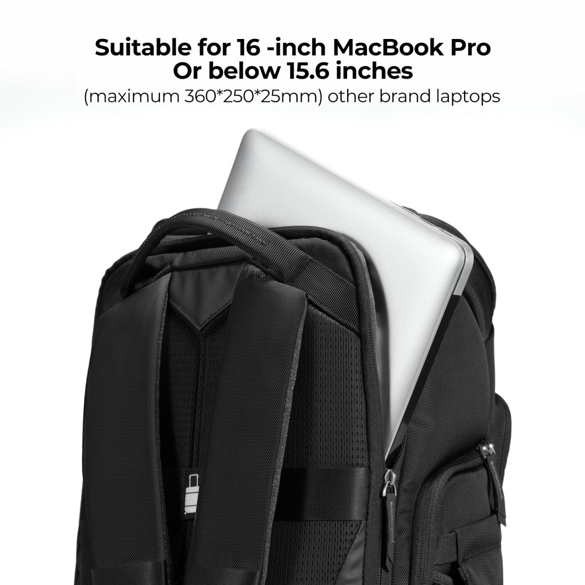Modulární fotobatoh K&F Concept Camera Alpha Backpack Air 25l černý