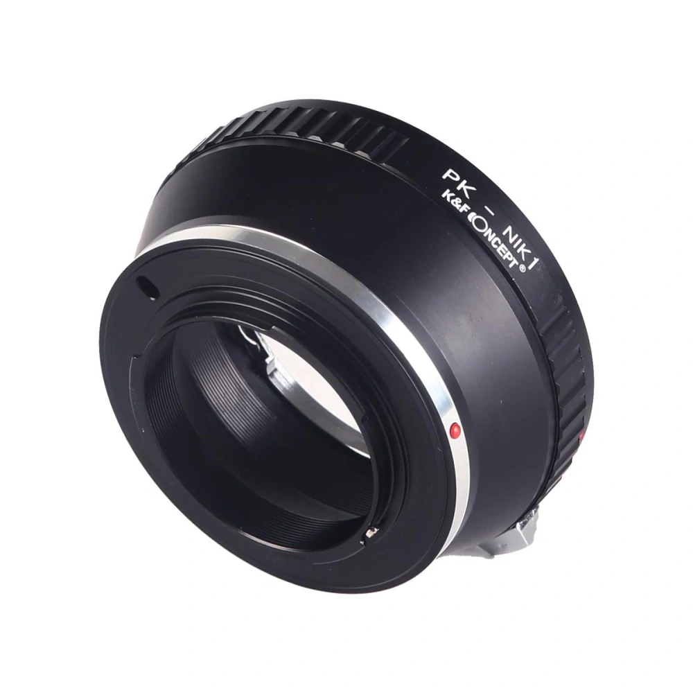 Redukce K&F Concept z objektivu Pentax K na Nikon 1
