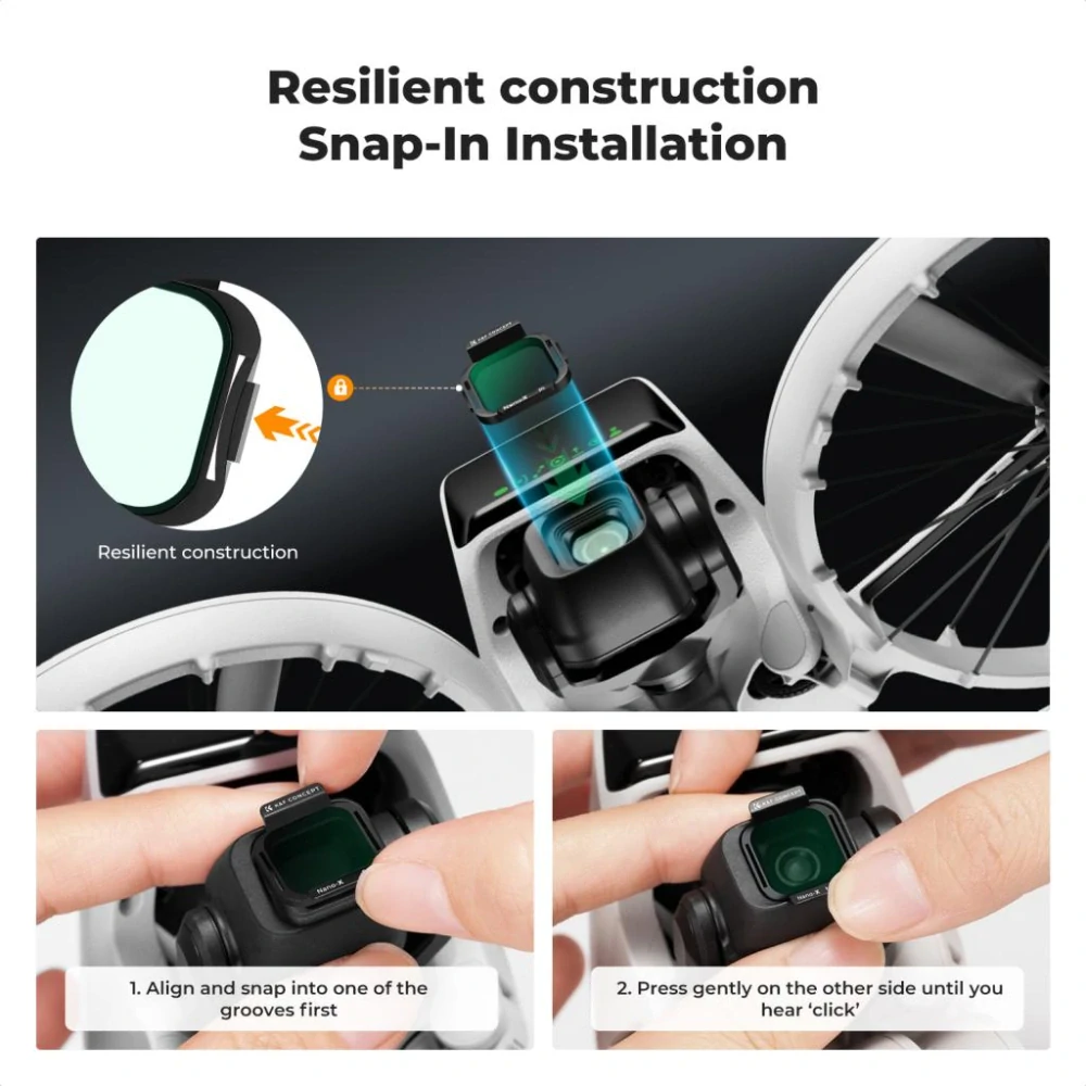 K&F Concept Polarizační filtr pro DJI Flip