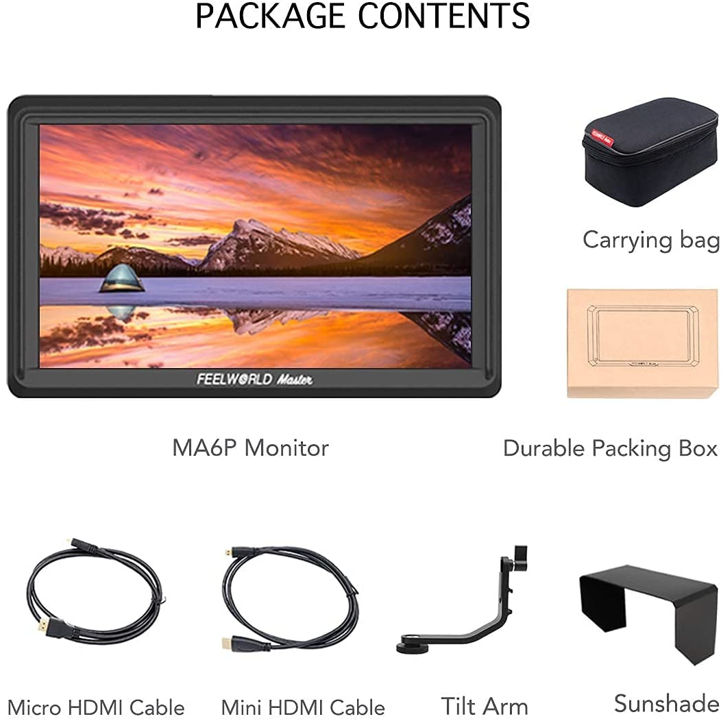 FEELWORLD MA6F přídavný 5,5" monitor pro fotoaparáty