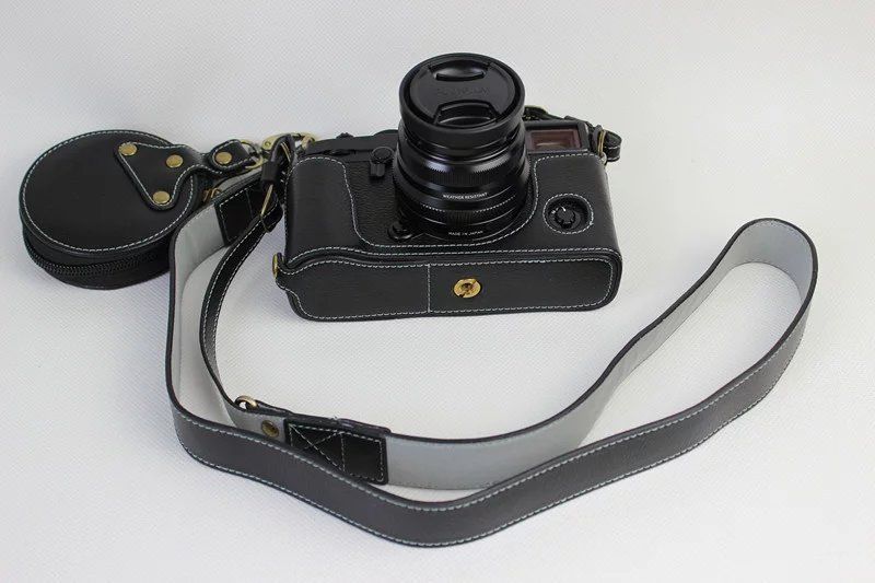 Kožené pouzdro pro FUJIFILM X-PRO 2 černé