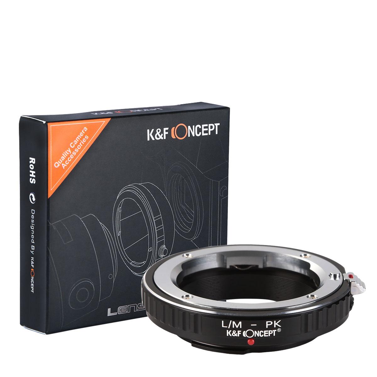 Adaptér K&F Concept z objektivu Leica M na Pentax