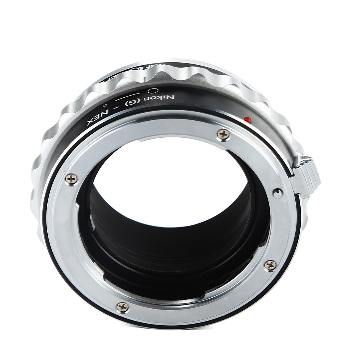 Redukce K&F Concept z objektivu Nikon G (Ai) na SONY E