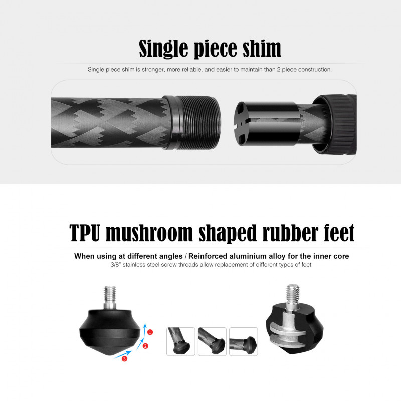 Fotografický stativ Mr.Q LQ-324 s hlavou LH-40
