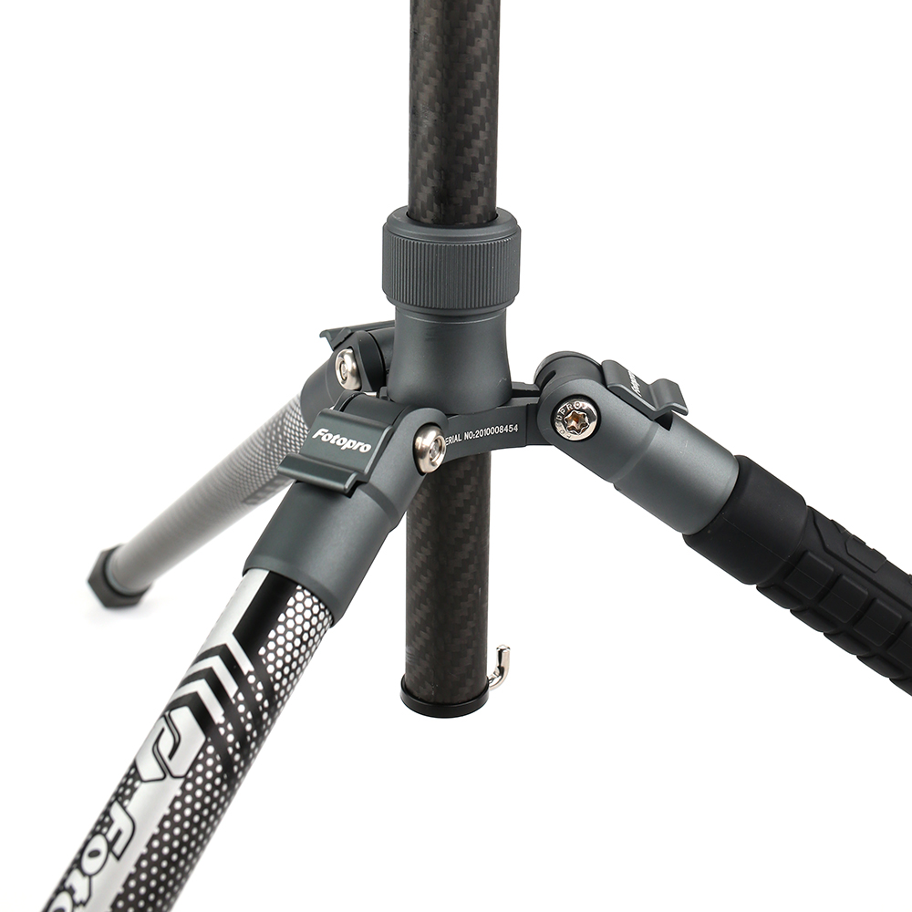 Cestovní lehký karbonový foto stativ Fotopro X-Aircross 1 Carbon Tripod Grey