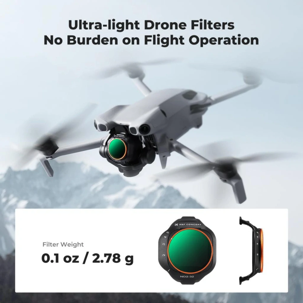 K&F Concept Variabilní ND filtr ND2-32 pro DJI Mini 5 Pro
