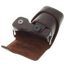 Kožené pouzdro (jako LCS-ELC7B) pro SONY NEX-7 Hnědé