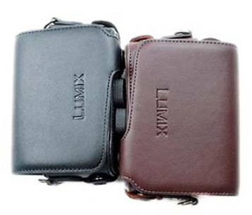 Kožené pouzdro pro Panasonic TZ8, TZ10, TZ18, TZ20 hnědé